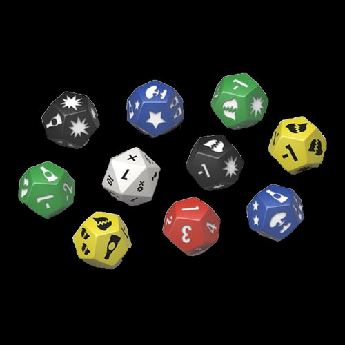 Fallout: Wasteland Warfare - Survivors: Dice Set - Red Goblin