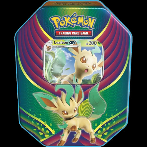 Pokemon Trading Card Game: Evolution Celebration Tin - Leafeon - Red Goblin