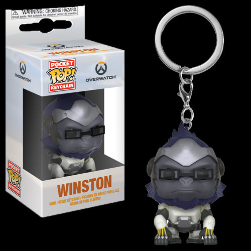 Funko Pop: Breloc - Overwatch - Winston - Red Goblin