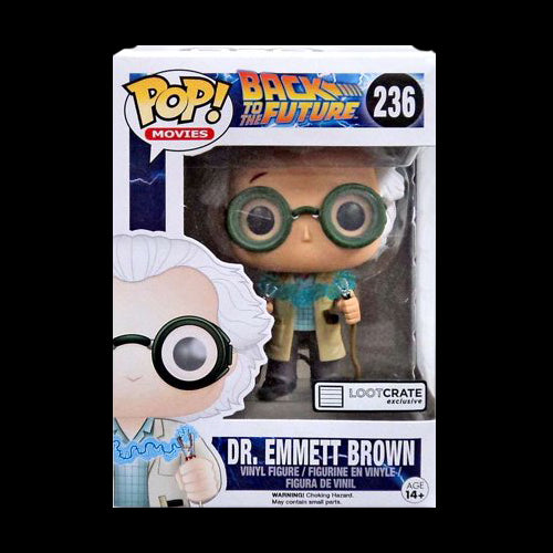 Funko Pop: Back to the Future - Dr. Emmett Brown LC Exclusive - Red Goblin