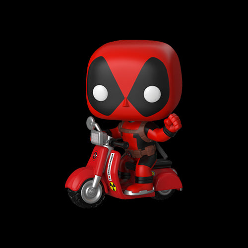 Funko Pop Rides: Deadpool - Deadpool & Scooter - Red Goblin