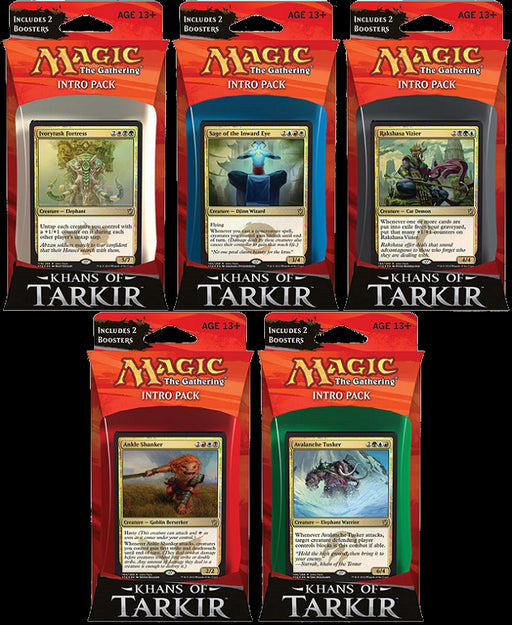 Magic: the Gathering - Khans of Tarkir Intro Pack: Jeskai Monks - Red Goblin