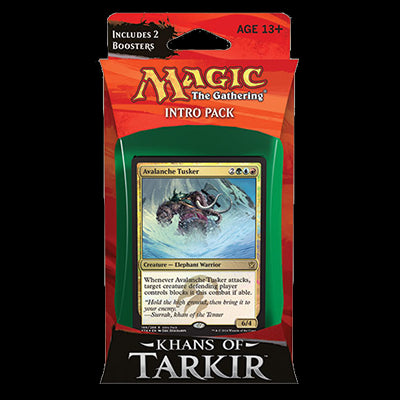 Magic: the Gathering - Khans of Tarkir Intro Pack: Temur Avalanche - Red Goblin