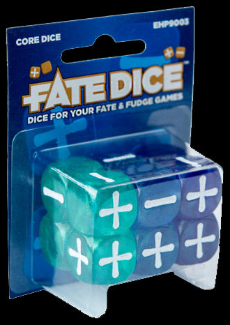 Fate RPG Dice - Red Goblin