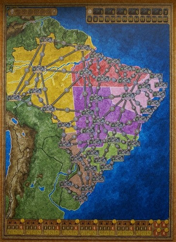 Power Grid: Brazil/Spain & Portugal - Red Goblin