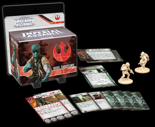 Star Wars: Imperial Assault – Rebel Saboteurs Ally Pack - Red Goblin