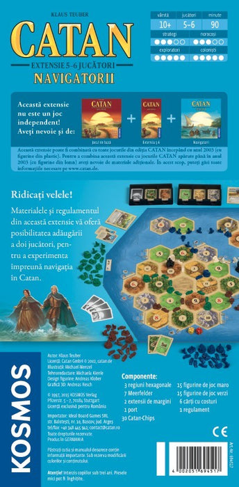 Catan: Navigatorii - Extensia pentru 5-6 jucători - Red Goblin