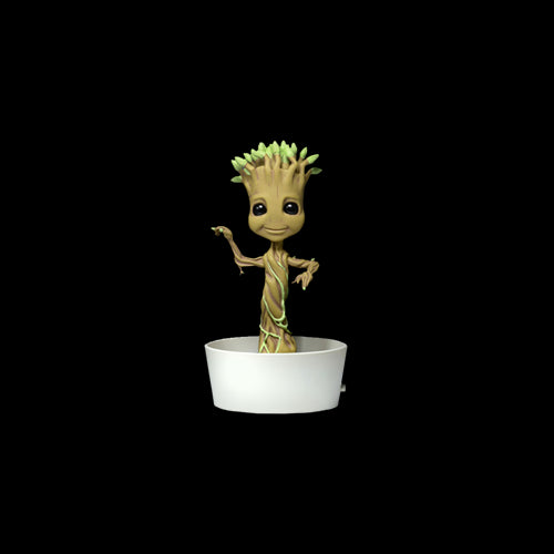 Marvel Guardians Of The Galaxy - Dancing Groot Solar Powered Body Knocker - Red Goblin