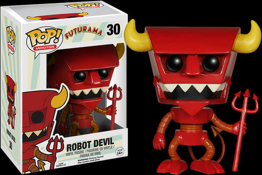 Funko Pop: Futurama - Beezlebot the Robot Devil - Red Goblin