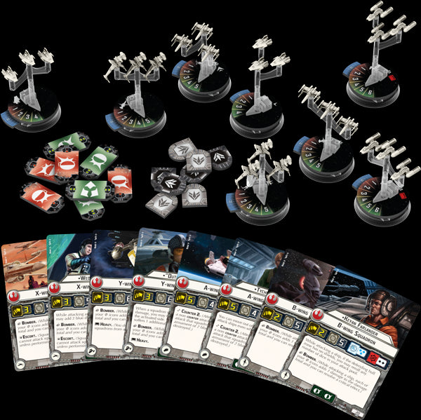 Star Wars: Armada – Rebel Fighter Squadrons Expansion Pack - Red Goblin