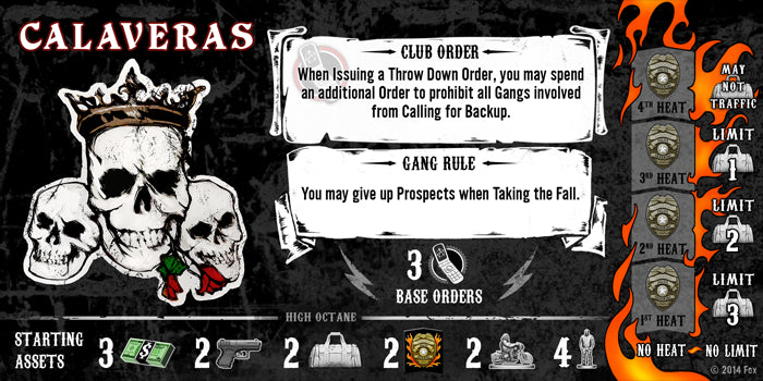 Sons of Anarchy: Men of Mayhem – Calaveras Club Expansion - Red Goblin