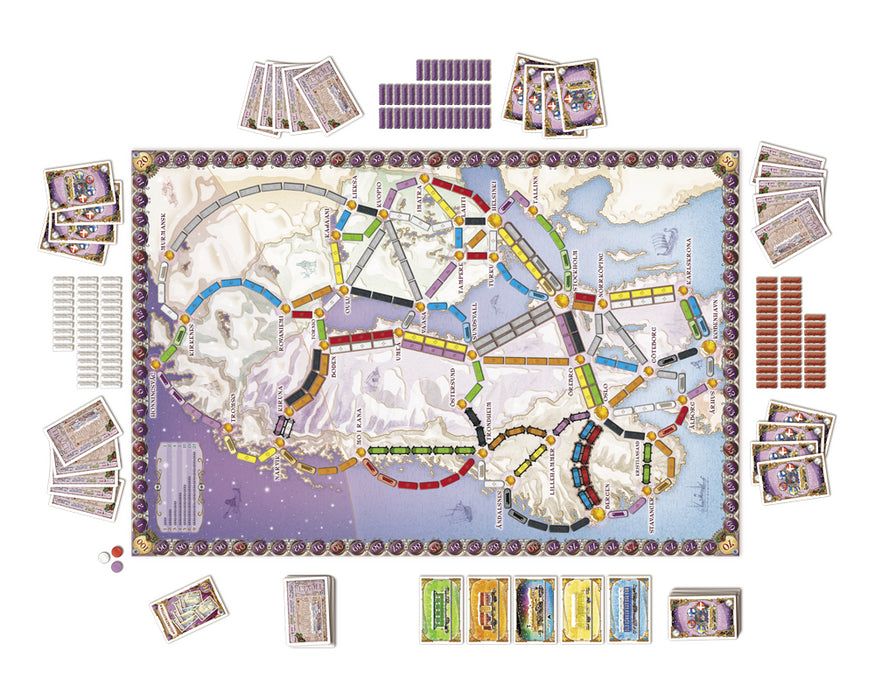 Ticket to Ride: Nordic Countries - Red Goblin