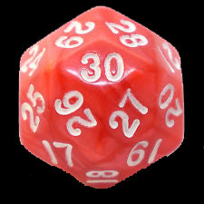 Zar d30 marmorat - Red Goblin