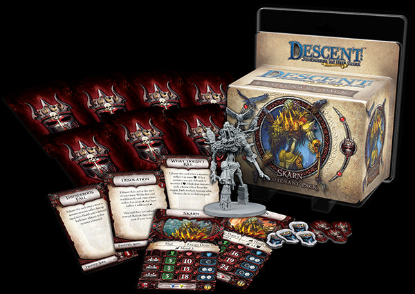 Descent: Journeys in the Dark (ediţia a doua) – Skarn Lieutenant Pack - Red Goblin