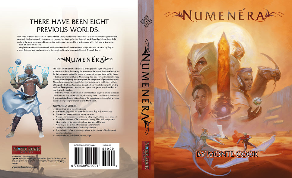 Numenera Corebook - Red Goblin