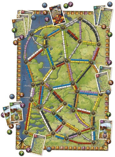 Ticket to Ride Map Collection: Volume 4 – Nederland - Red Goblin