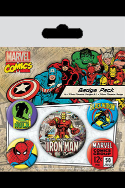 Pin Badges - Iron Man - Red Goblin