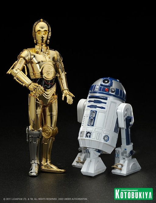 Star Wars: C-3PO & R2-D2 Artfx+ Statues - Red Goblin