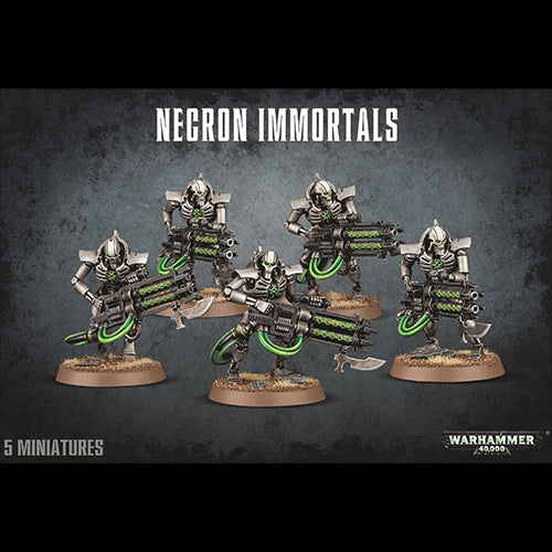 Warhammer: Necron Immortals / Deathmarks - Red Goblin