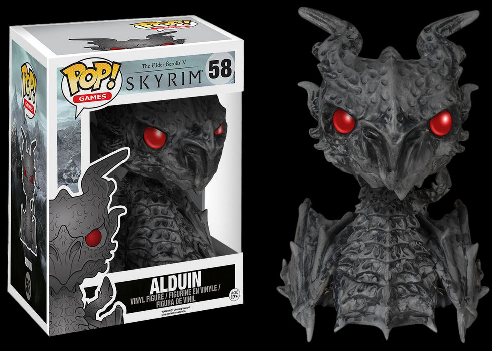 Funko Pop: Skyrim - Alduin Super-sized - Red Goblin