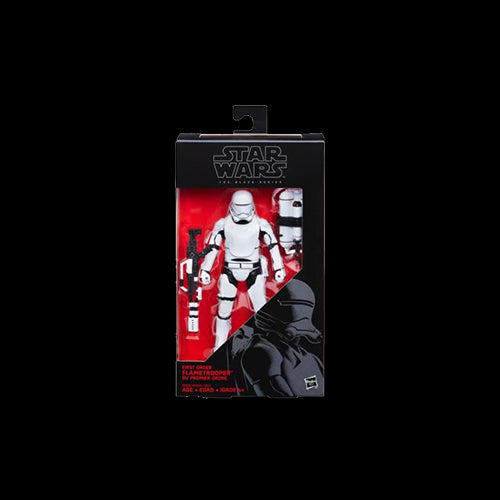 Star Wars VII Black Series Action Figure Wave 1: First Order Flametrooper - Red Goblin