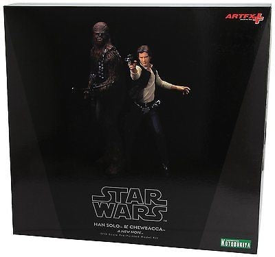 Star Wars: Han Solo & Chewbacca Artfx+ Statues - Red Goblin