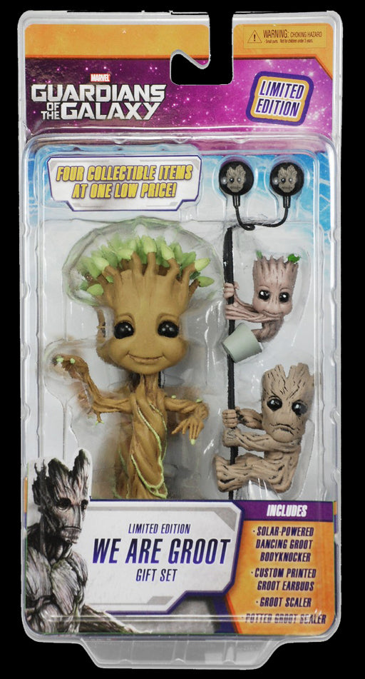 Guardians of the Galaxy We Are Groot" Solar Powered Body Knocker with Earbuds Scalers and Hubsnaps (Ediție limitată)" - Red Goblin