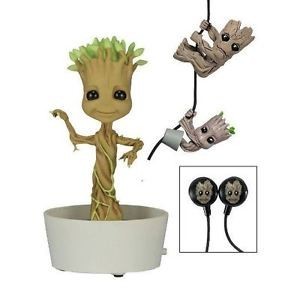 Guardians of the Galaxy We Are Groot" Solar Powered Body Knocker with Earbuds Scalers and Hubsnaps (Ediție limitată)" - Red Goblin