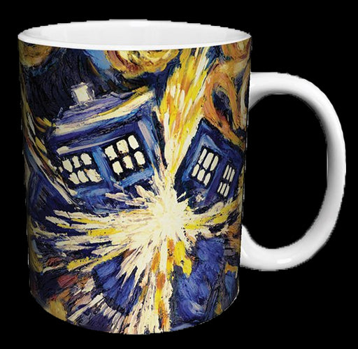 Cană Doctor Who: Exploding Tardis - Red Goblin