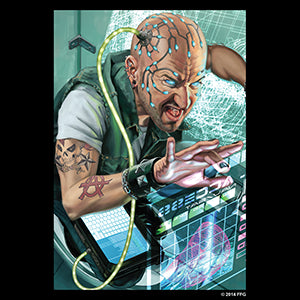 Android: Netrunner Art Sleeves - Inside Job - Red Goblin