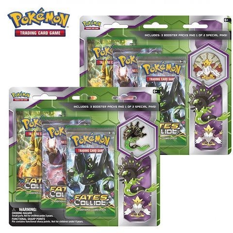 Pokemon Trading Card Game: Mega Alakazam and Zygarde 3-Pack Pin Blister - Red Goblin