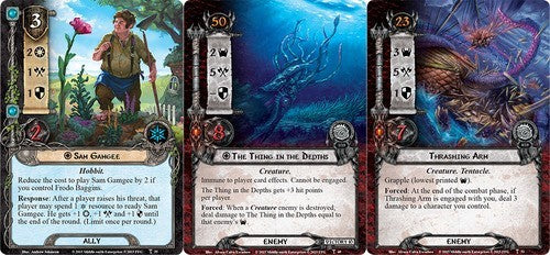 The Lord of the Rings: The Card Game – The Thing in the Depths - Red Goblin