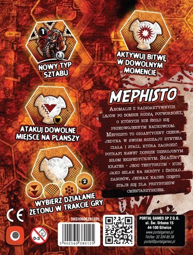 Neuroshima Hex! Mephisto - Red Goblin