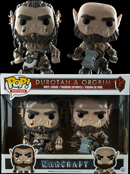 Funko Pop: Warcraft - Durotan & Orgrim - Red Goblin