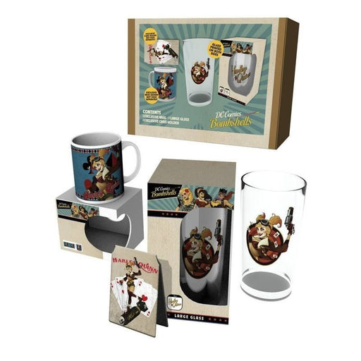 DC Bombshells Harley Quinn Gift Set - Red Goblin