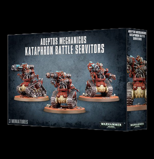 Warhammer: Adeptus Mechanicus Kataphron Battle Servitors - Red Goblin