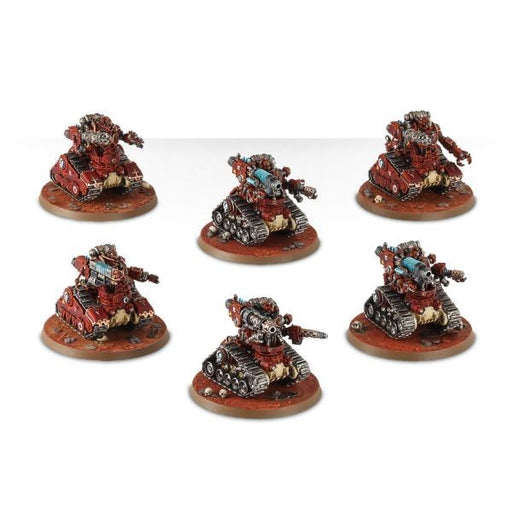 Warhammer: Adeptus Mechanicus Kataphron Battle Servitors - Red Goblin