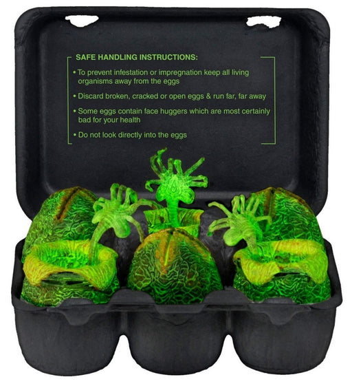 Alien – Glow-in-the-Dark Egg Set in Collectible Carton - Red Goblin