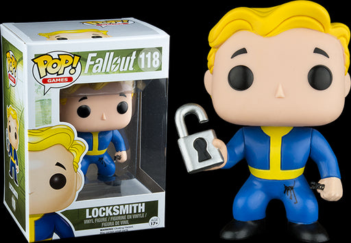 Funko Pop: Fallout - Locksmith Perk Vault Boy - Red Goblin