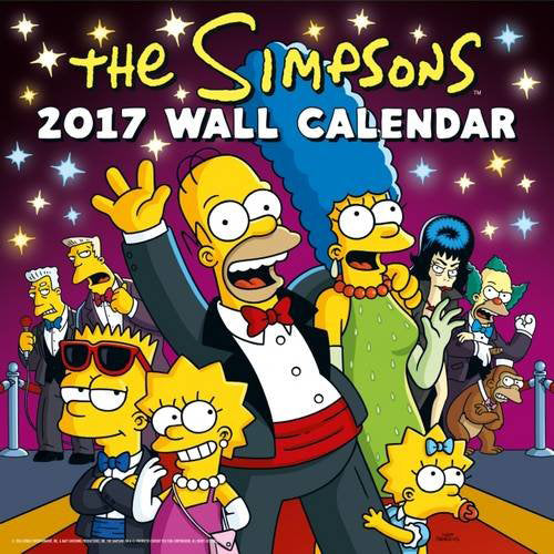 Simpsons: Calendar 2017 - Red Goblin