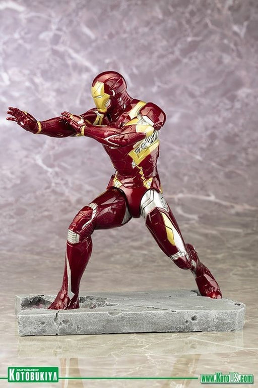 Captain America Civil War: Iron Man Mark 46 Artfx+ Statue - Red Goblin