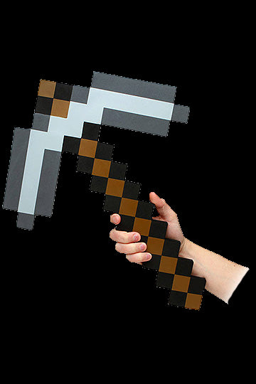 Minecraft: Foam Replica 1/1 Iron Pickaxe 45 cm - Red Goblin