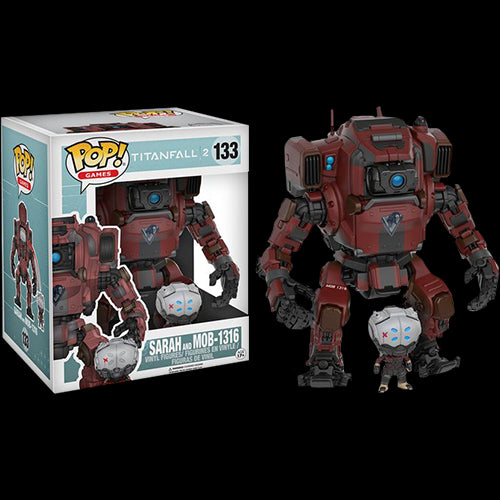 Funko Pop: Titanfall 2 - Sarah & MOB-1316 - Red Goblin