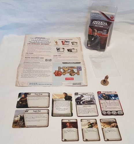 Star Wars: Imperial Assault – Luke Skywalker, Jedi Knight Ally Pack - Red Goblin