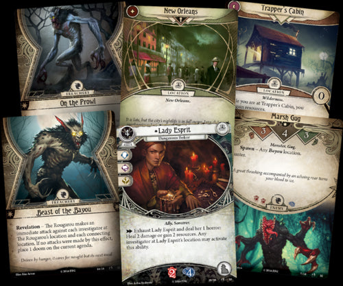 Arkham Horror: The Card Game - Curse of the Rougarou Scenario Pack - Red Goblin