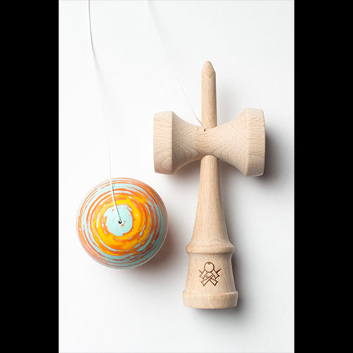 Kendama Sweets Marble Hawaiian Sunset - Red Goblin