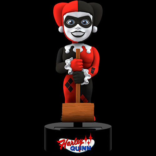 Harley Quinn Solar Powered Body Knocker - Red Goblin