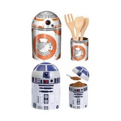 Star Wars BB-8 and R2-D2 Storage Jar Set - Red Goblin