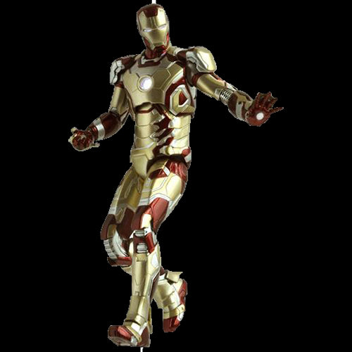 Marvel: Iron Man 3 Mark XLII - Super Alloy Action Figure - Red Goblin