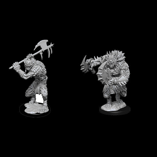 D&D Unpainted Miniatures: Gnolls - Red Goblin